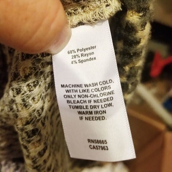 Treasure & Bond Leopard Print Top Sz M - Picture 5 of 5